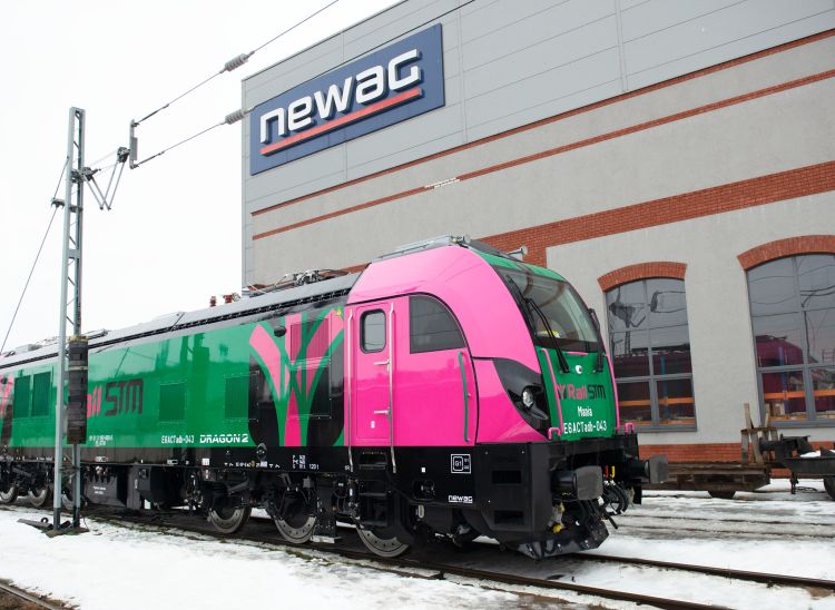 Newag dodá další 4 lokomotivy Dragon pro společnost Rail STM