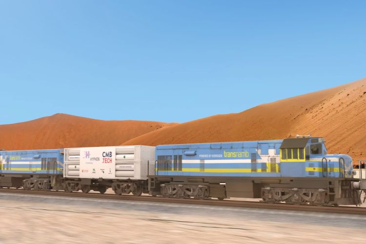 La Namibie lance le premier projet africain de train à hydrogène