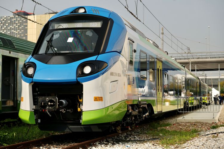 Itálie vítá svůj první vodíkový vlak