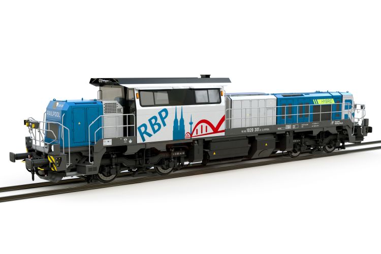 RBP amplía su flota con locomotoras híbridas de RAILPOOL