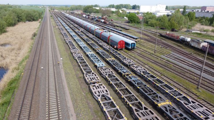 Plus de wagons porte-conteneurs d'Ermewa vers Crossrail Benelux