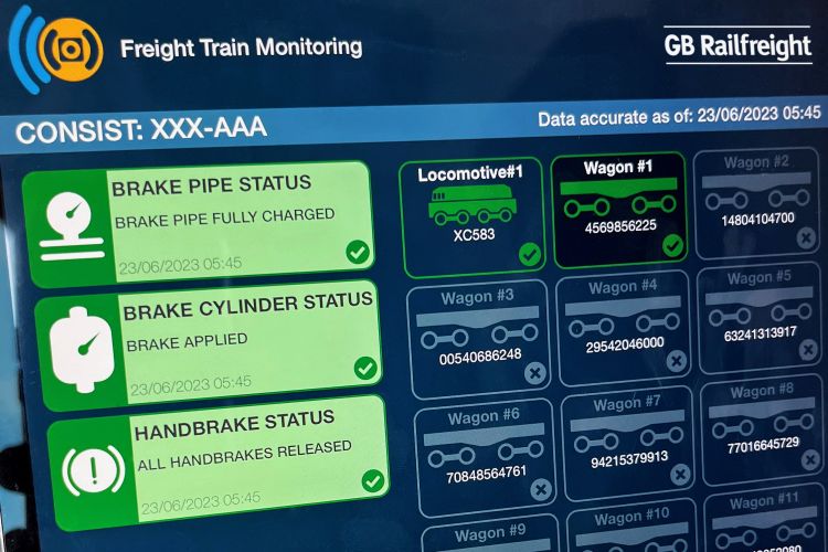 Systém IoT společnosti GB Railfreight snižuje počet případů selhání brzd