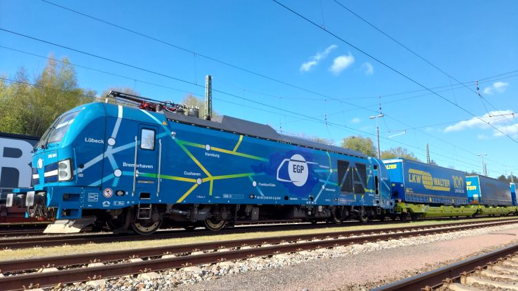 Společnosti EGP a LKW WALTER zahajují v Německu novou intermodální dopravu