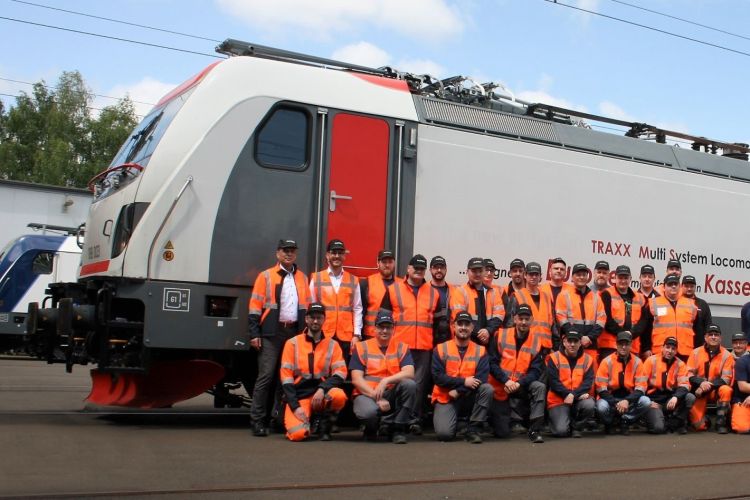 Alstom stellt seinen ersten TRAXX mit ATLAS ETCS-Fahrzeugsystem vor