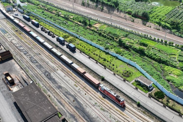 Rekordfrachtwert für China-Europa-Güterzüge in Jiangsu im vergangenen Jahr