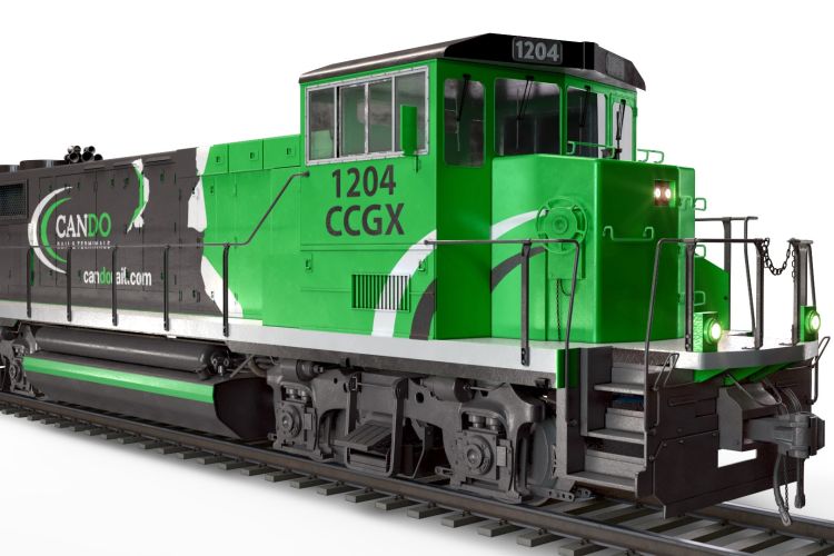 Cando Rail & Terminals develops battery-powered switching locomotive