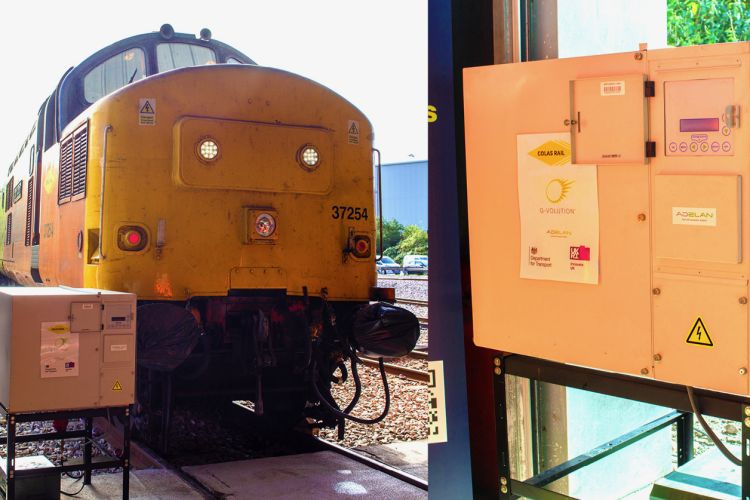 Colas Rail UK und G-Volution arbeiten gemeinsam an der Dekarbonisierung des Lokomotivbetriebs