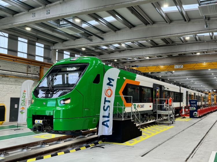 Irish Rail introduces the first DART+ unit | Latest Railway News