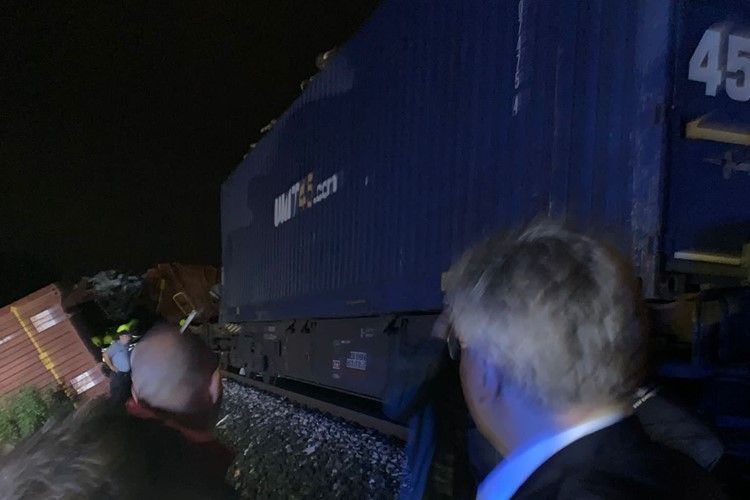 At least three people died and 11 were injured when a passenger train collided with a stationary freight train in central Croatia