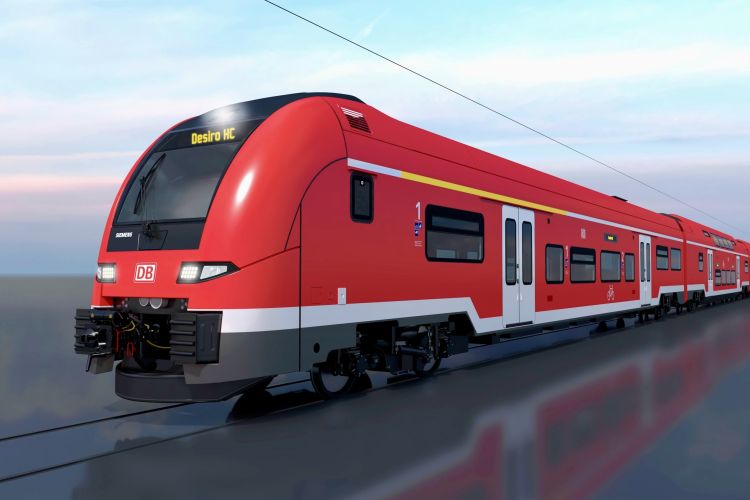 德国联邦铁路公司（DB Regio）采用西门子移动通信公司的六辆新型 Desiro HC 列车扩充其车队