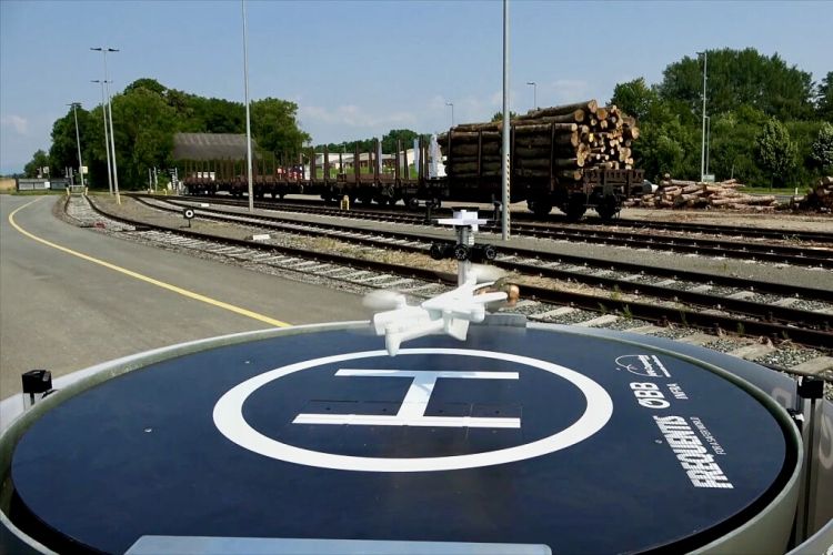 ÖBB: drony ke kontrole tratí po nehodách