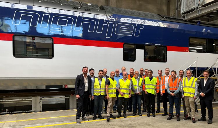 ERA schvaluje novou generaci lůžkových vlaků Nightjet