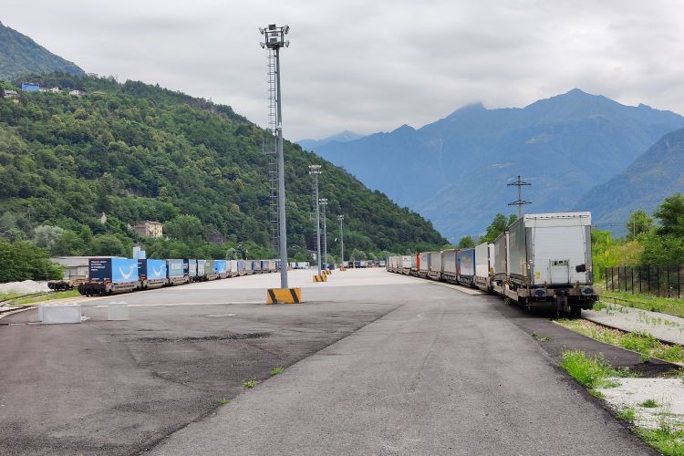 CargoBeamer: Růst terminálu Domodossola a vyšší frekvence vlaků do Německa