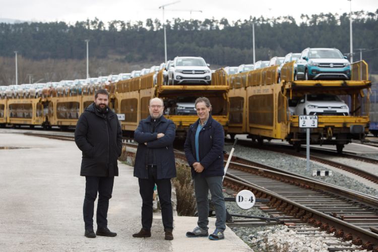 Volkswagen Navarra continues to focus on rail transport