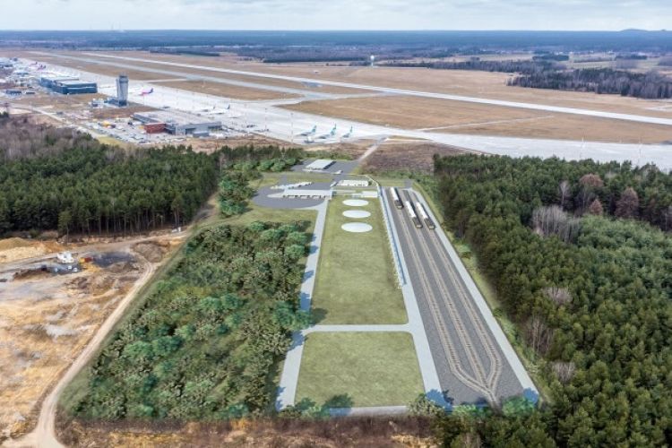 Katowice Airport: new multimodal freight and fuel hub