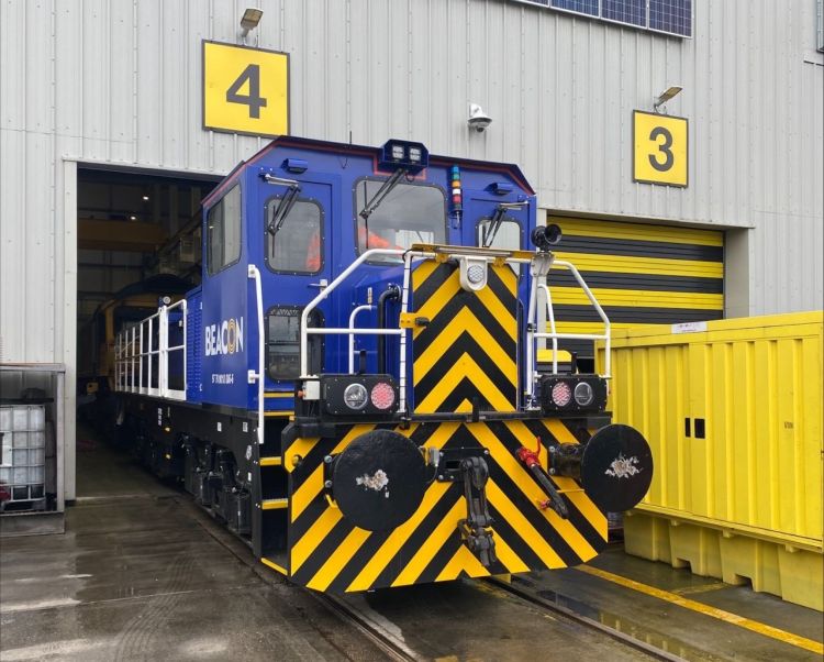 Společnost Beacon Rail dodává lokomotivu třídy 18 společnosti Freightliner