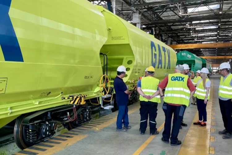 GATX Rail Europe: Wagony do przewozu zboża dostarczone do Global Rail Solution SRL