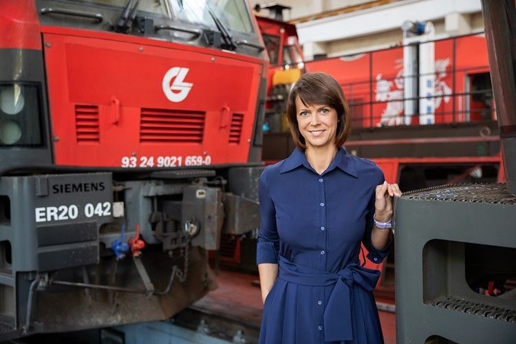 Ukrainische Eisenbahnen und Eglė Šimė, CEO von LTG Cargo, erhalten Europäischen Eisenbahnpreis 2023