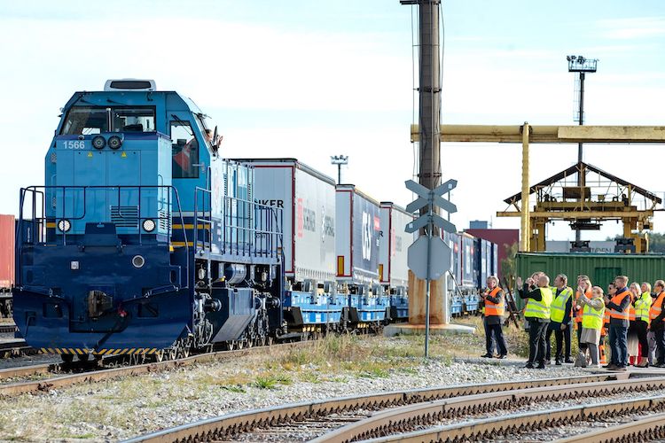 The Amber Train will connect rail freight transport between northern and western Europe