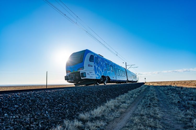 Nový titul Guinnessových rekordů: vlak FLIRT H2 na vodíkový pohon