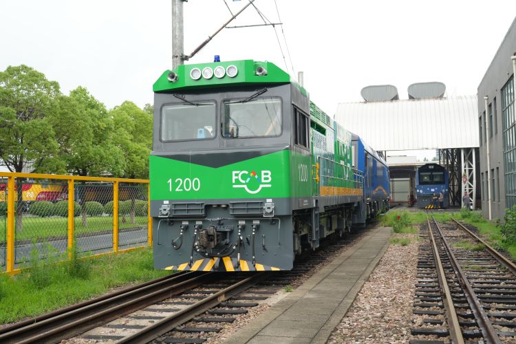 La primera locomotora de hidrógeno de Sudamérica es de CRRC | Noticias  Ferroviarias