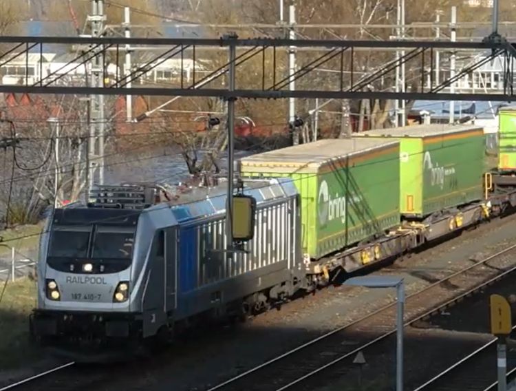 Bring Intermodal y Cargonet reducen el consumo de energía en la ruta Jönköping - Oslo