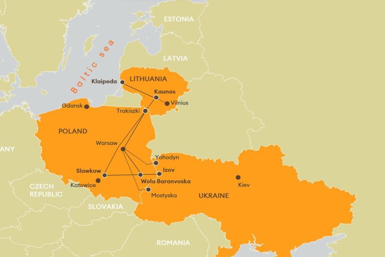 LTG Cargo Ukraine with new route to export Ukrainian grain via Poland to the Lithuanian Baltic Sea port