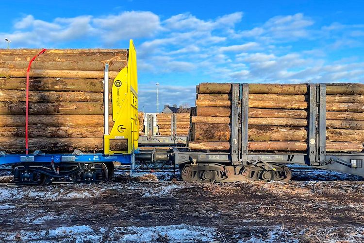 Innofreight hat eine neue Flotte für den Holztransport entwickelt