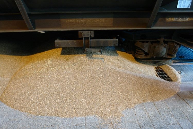 ČD Cargo hat den ersten Zug mit Mais aus der Ukraine abgefertigt