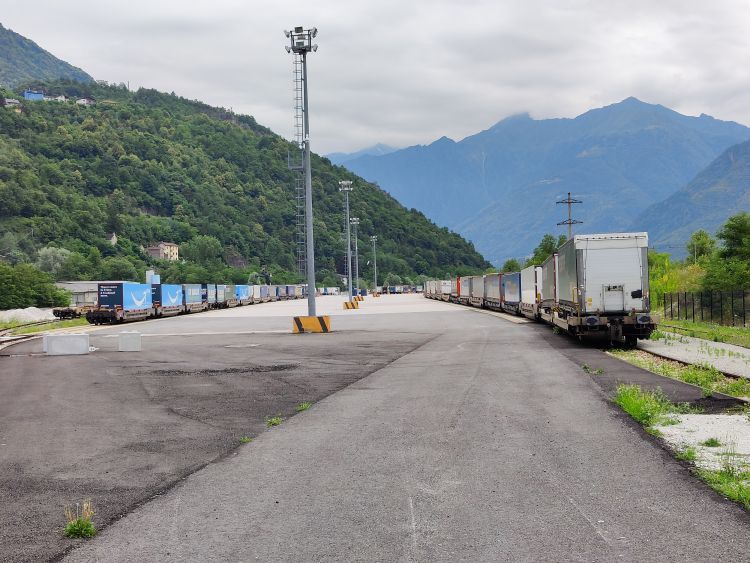 L'Office fédéral suisse des transports soutiendra le terminal de Cargobeamer à Domodossola