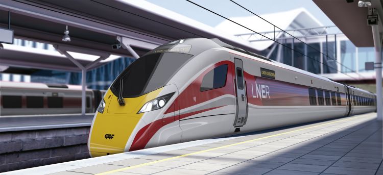 LNER objednává 10 třímódových vlaků CAF, financovaných společností Porterbrook