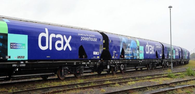 Společnost Drax dokončila nákup 30 nových železničních vozů