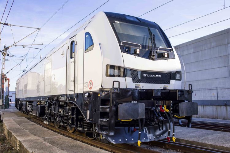 EURO9000-Lokomotive von Stadler für den Betrieb in Belgien und den Niederlanden zugelassen