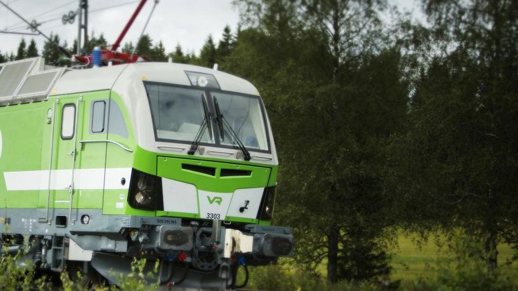 Elektrifizierung der Strecke Ylivieska-Iisalmi in Finnland trägt zu einem umweltfreundlicheren Schienengüterverkehr bei