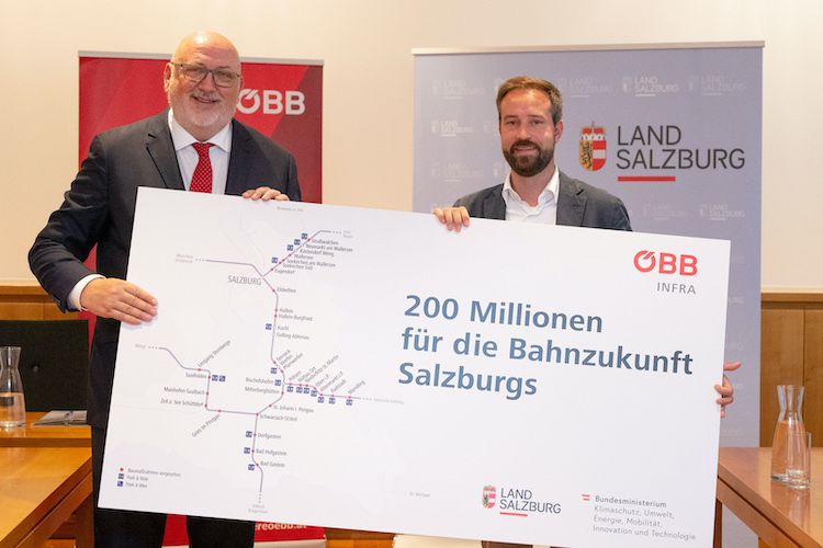 ÖBB wants to invest 200 million euros in the modernization of regional stations in Salzburg