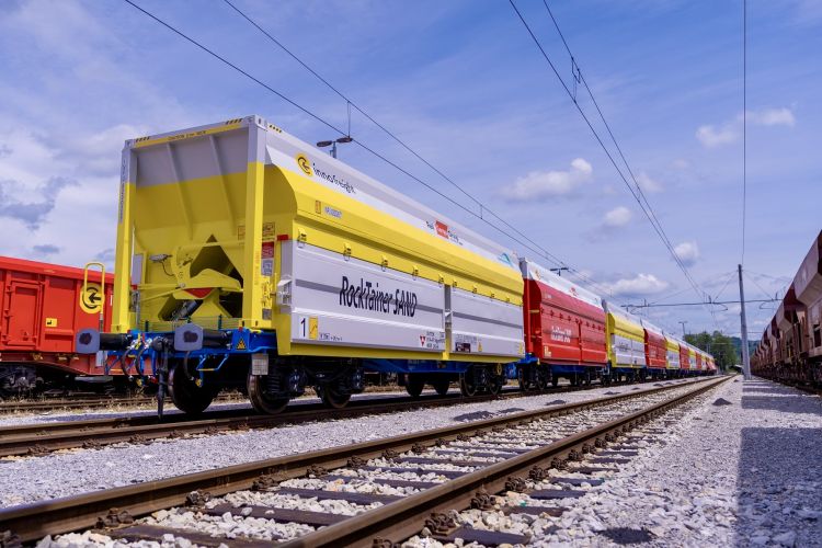 ÖBB 铁路货运集团：为 Rohrdorfer 提供 40 辆新型 RockTainer SAND
