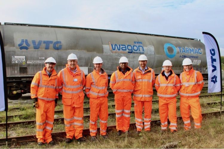 VTG Rail UK a Knorr-Bremse představují první digitální nákladní vůz ve Velké Británii