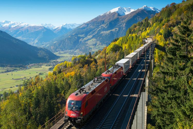 ÖBB 铁路货运公司推出意大利与德国之间的新铁路服务