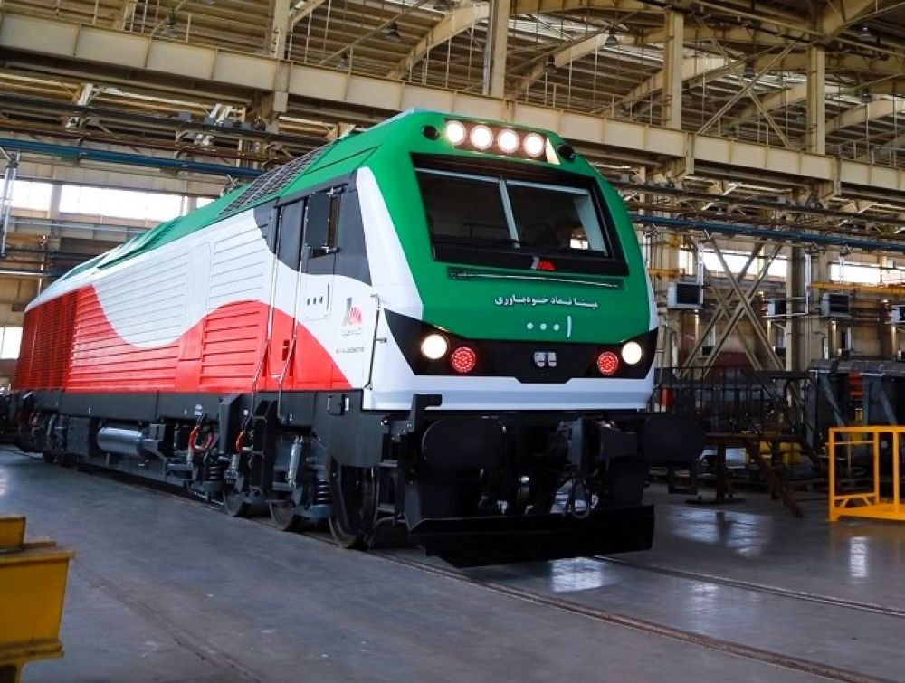 Iranian MAPNA introduced a new diesel locomotive | Latest Railway News