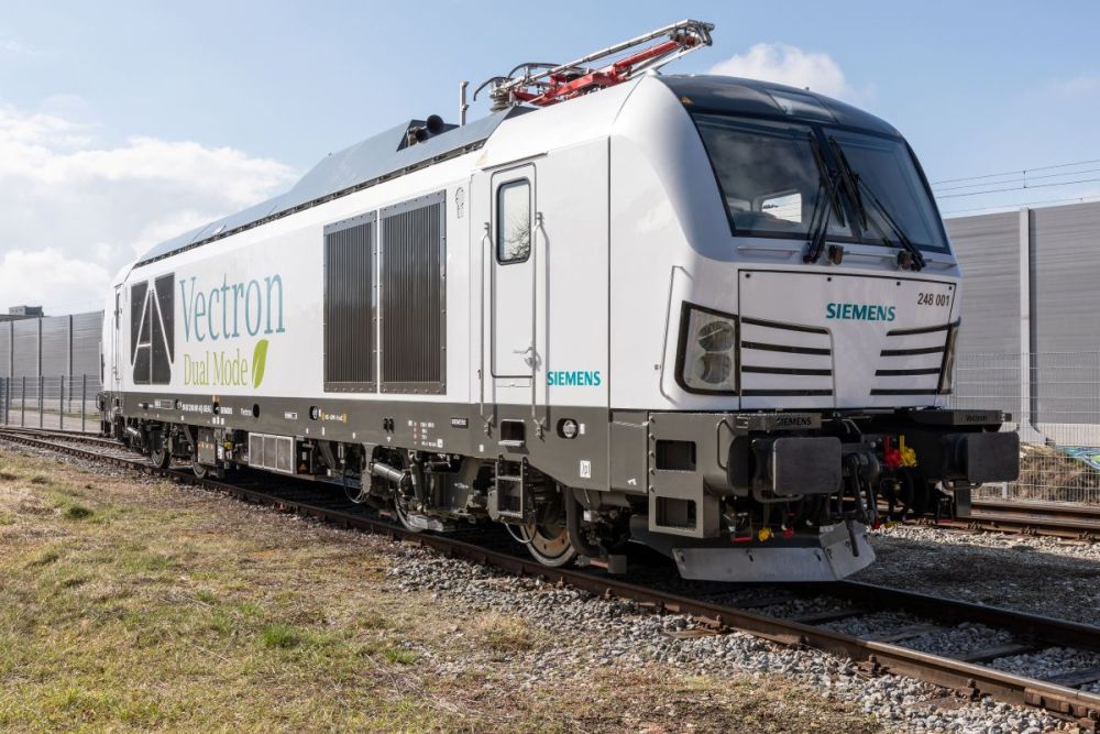 Siemens Mobility oferuje Dual Mode East Vectron dla Europy Środkowej i Wschodniej