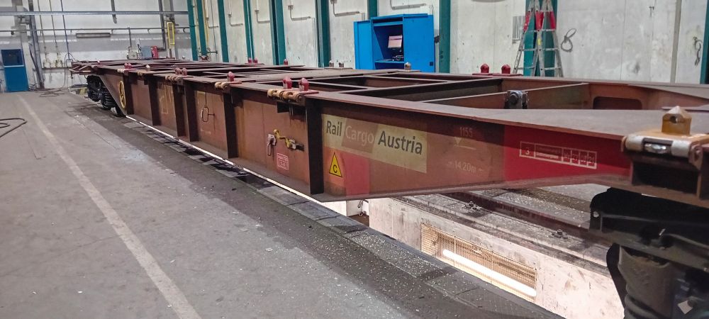ŽOS Trnava mit einem Auftrag zur Reparatur von Güterwagen für Rail Cargo Austria