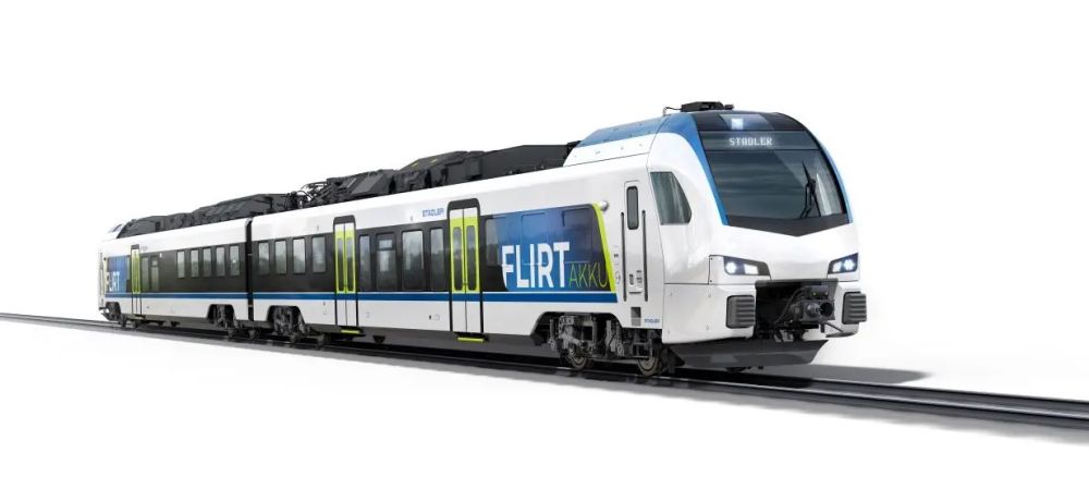 Stadler battery train © Stadler