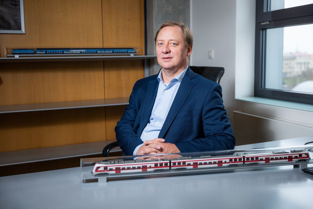 Laurent Fromont, Senior Vice President Rolling Stock Engineering of Škoda Group