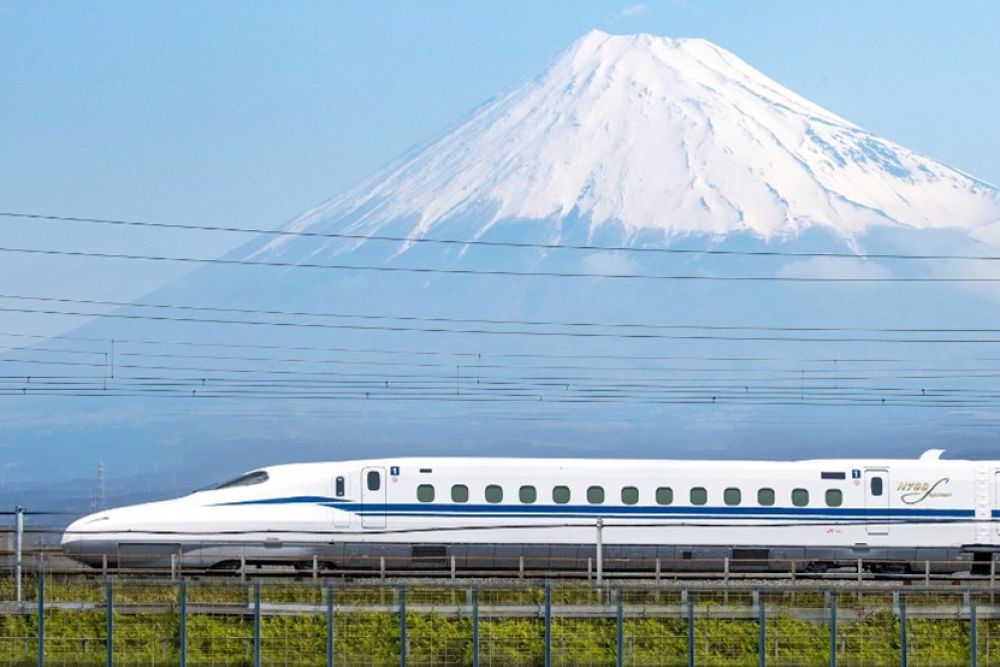 The N700S high-speed trainset © Hitachi Rail&nbsp;