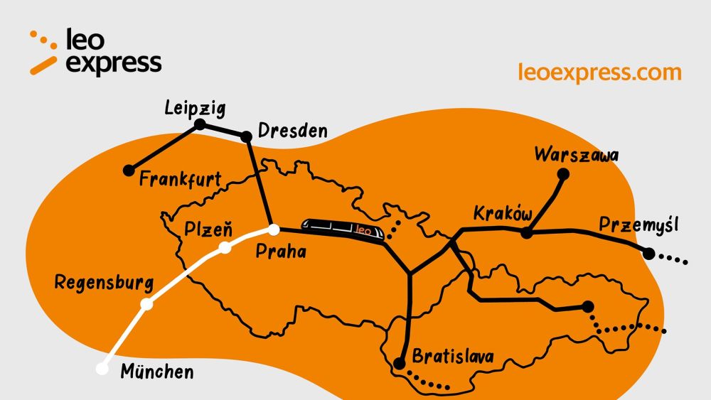 The addition of new connection in white&nbsp;© Leo Express