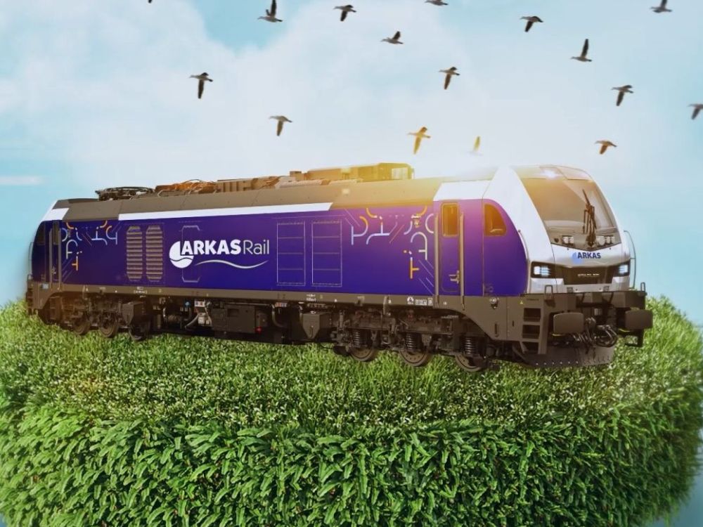 New livery of these locomotives © Arkas Rail
