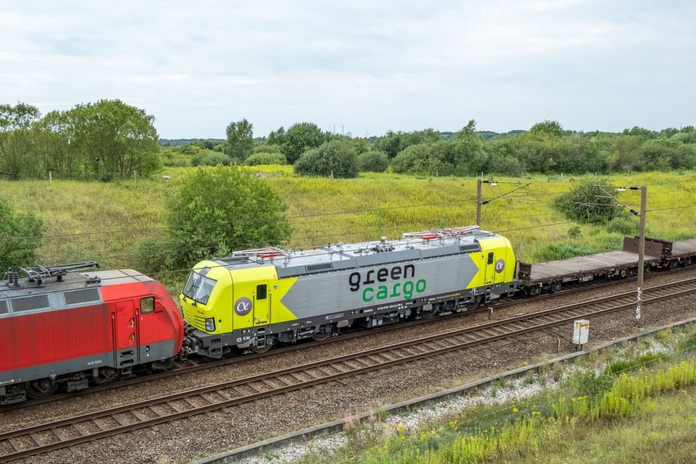 First leased locomotive, 193 405, during a transfer to&nbsp;Malmö on 11 August 2023&nbsp;© Konstantin Planinski / backontrack.io