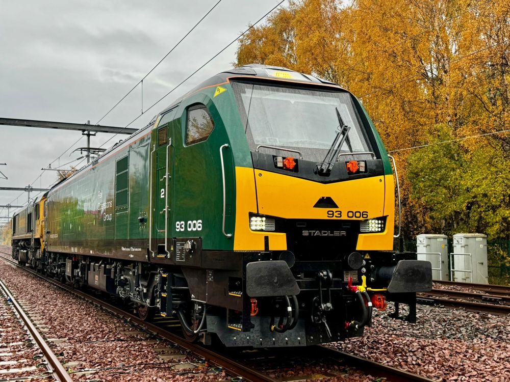 The First Use Of Class 93 On Intermodal Train Latest Railway News The First Use Of Class 93 On Intermodal Train Latest Railway News