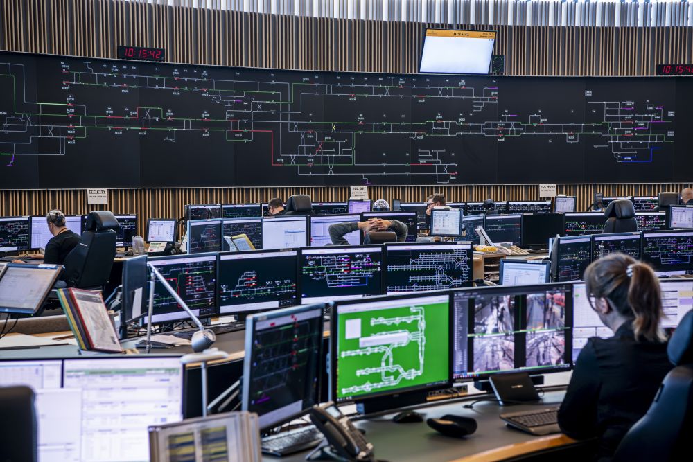 Copenhagen Operations Control Center&nbsp;© Siemens Mobility