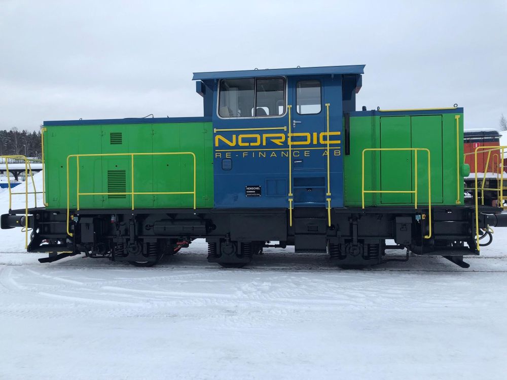 V5 locomotive in the fleet of&nbsp;© Nordic Re-Finance